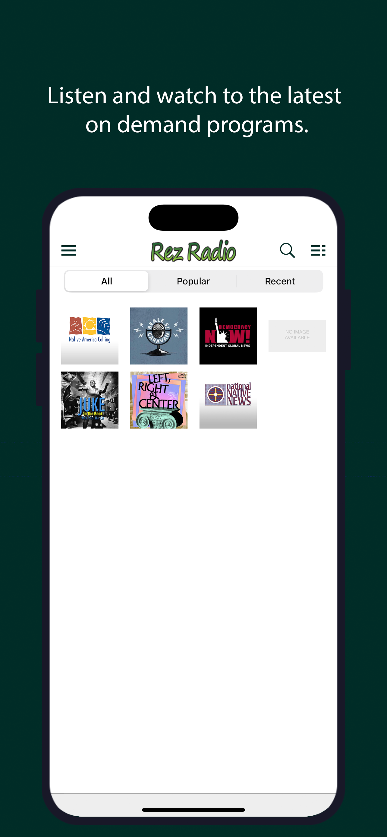 Rez Radio App screenshot 5
