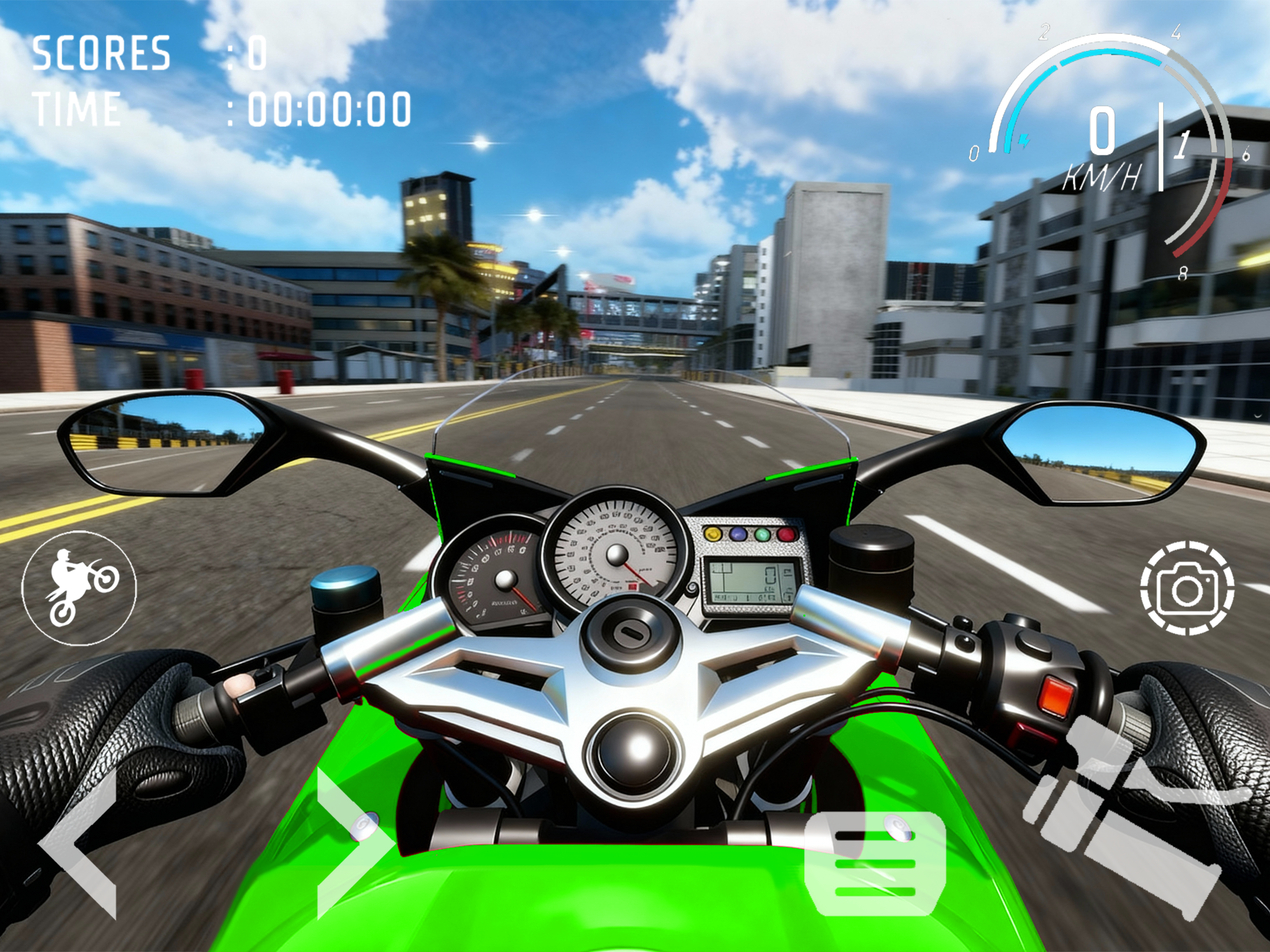 Supermoto Wheelie 3D