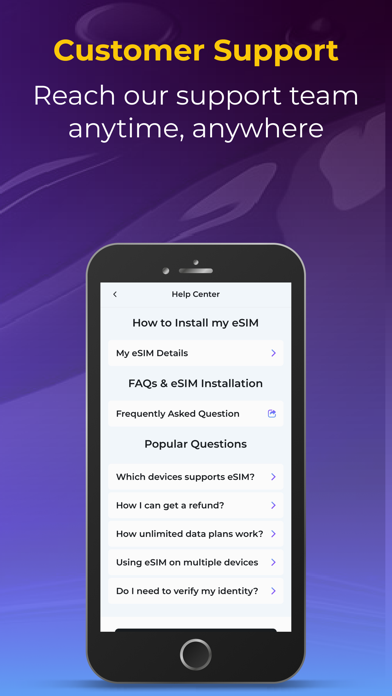 Esimatic: eSIM & Prepaid Data Screenshot