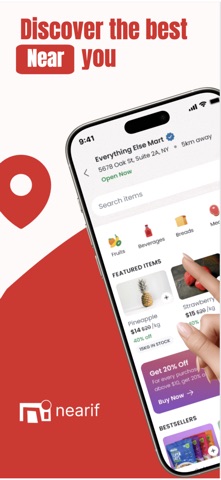 Nearif | Discover Best Nearby iPhone screenshot