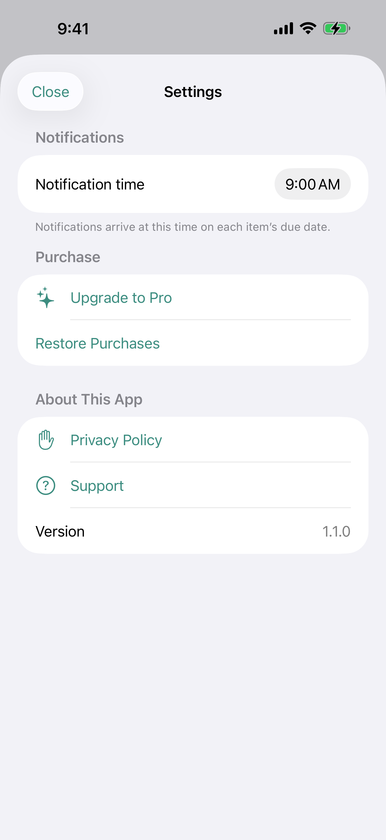 Time to Replace: Reminders screenshot 6