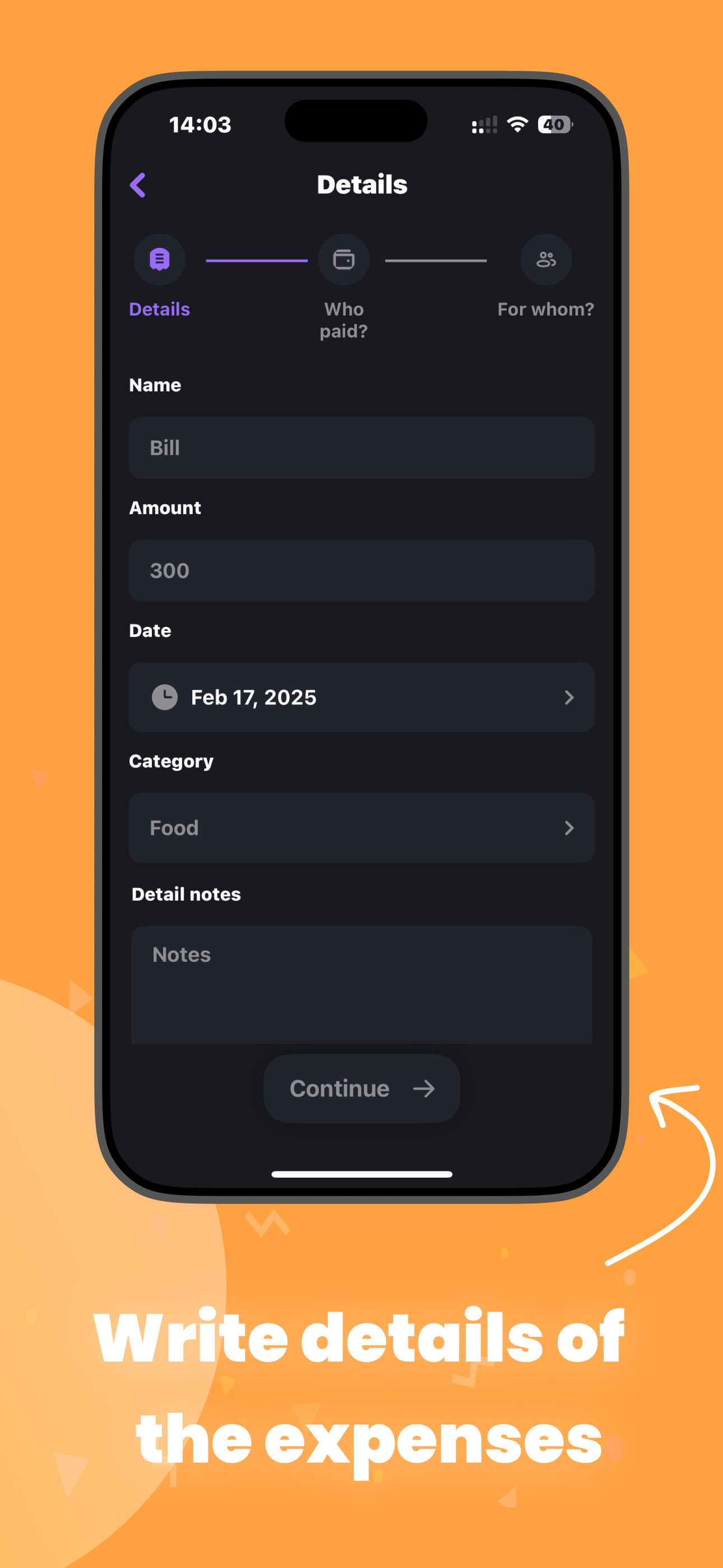 Split - Bill Tracker for Group