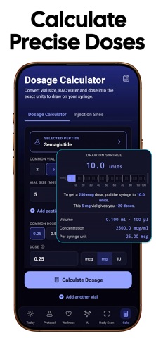 MAX Peptide AI: GLP-1 Tracker Screenshot 5 of 10