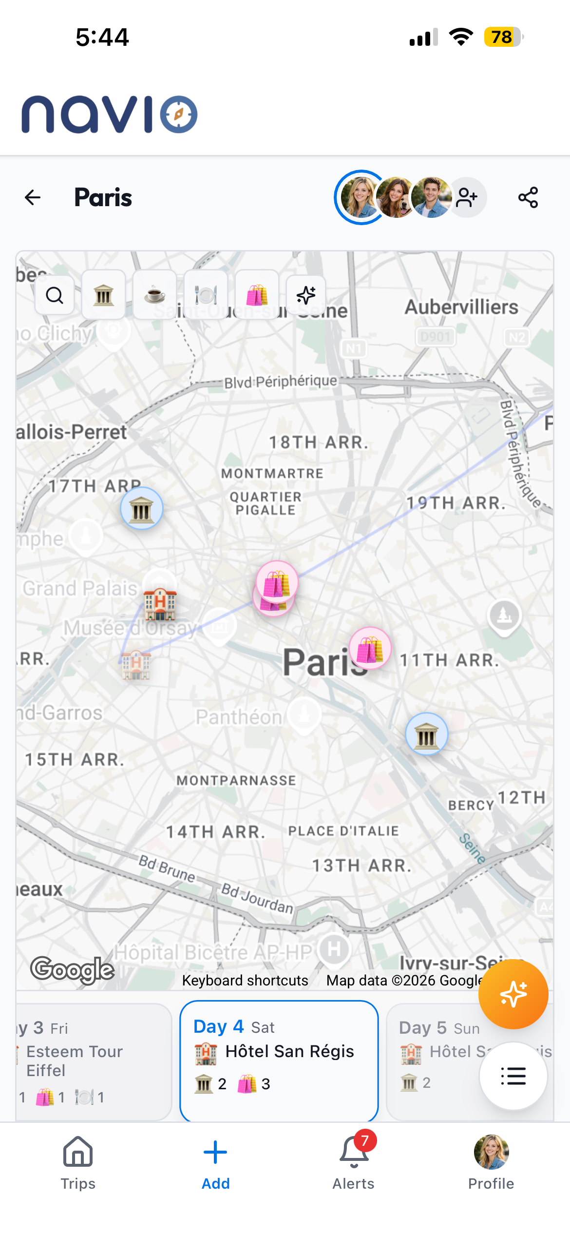 Navio: Trip Planner+Organizer screenshot 5