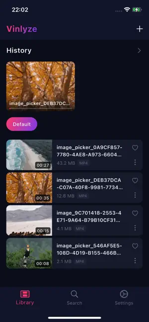 Vinlyze - Media Palette iPhone screenshot 1