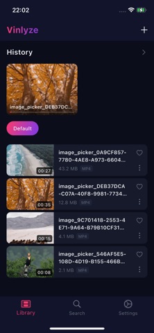 Vinlyze - Media Palette iPhone screenshot 1