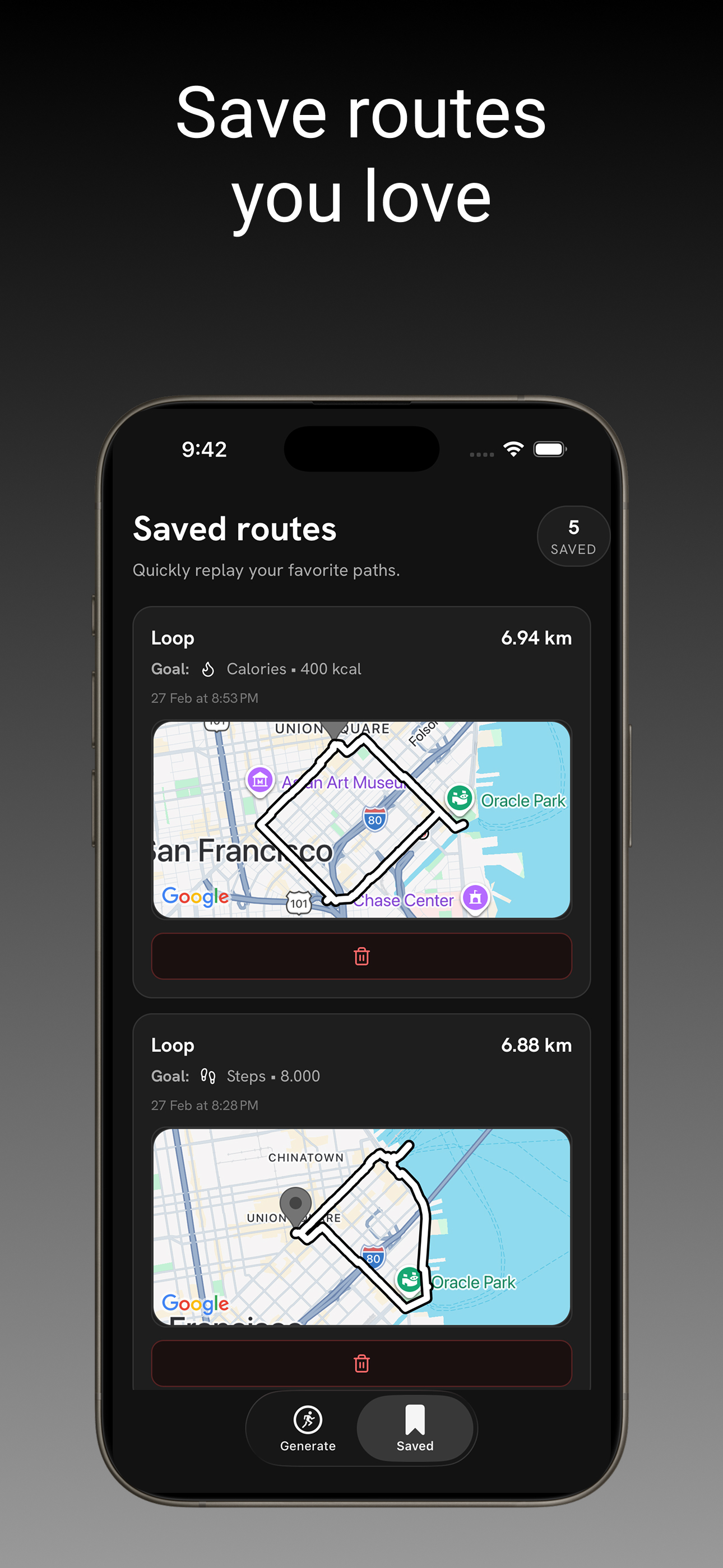 Pathr - Running Route Planner screenshot 4