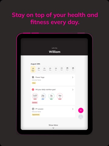 Mom Boss Workout iPad screenshot