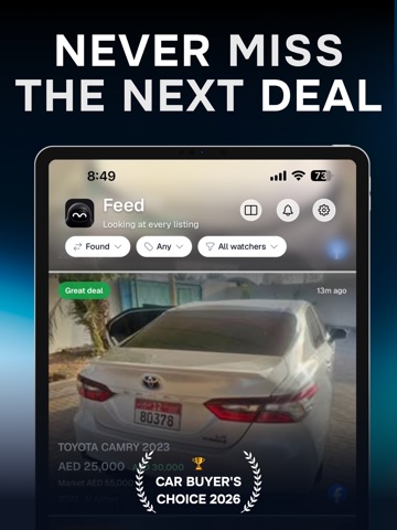 Seeker: AI Car Deal Finder iPad screenshot 1