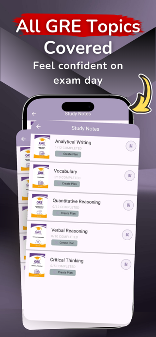 GRE Prep guide 2026 - GreFocus Screenshot 9 of 10