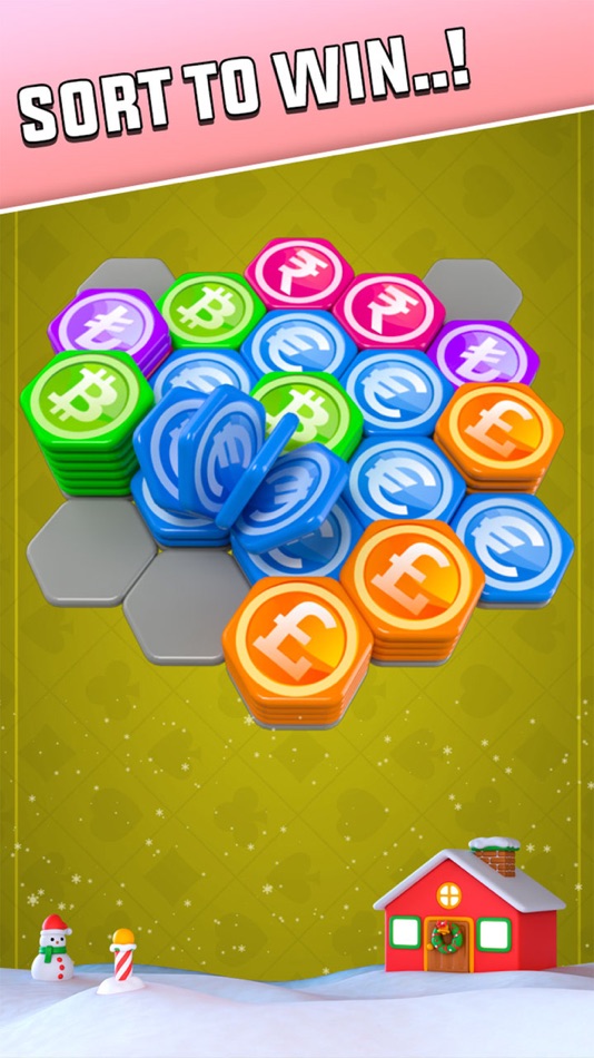 #1. Hexagon Puzzle: Sorting Games (iOS) Με: Noman Munir
