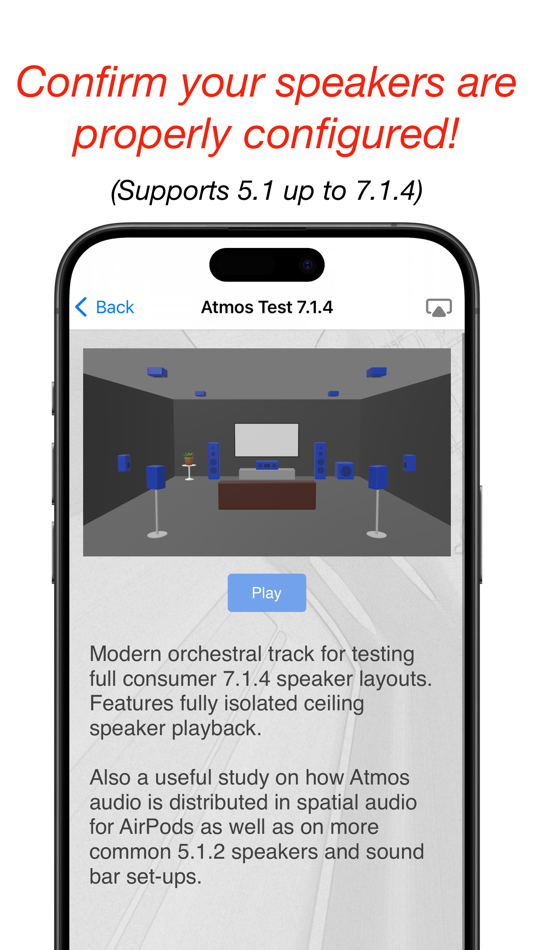 #5. Surround Speaker Check (iOS) بواسطة: Jeff Perrin Music LLC
