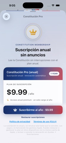 US Constitution Guide iPhone screenshot