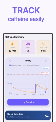 Caffeine Tracker + Screenshot 1 of 7