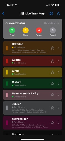 RailTracker Screenshot 4 of 8