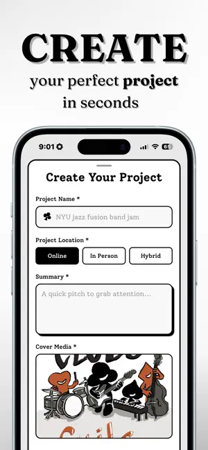 Clubs. Create & Join Projects screenshot 2
