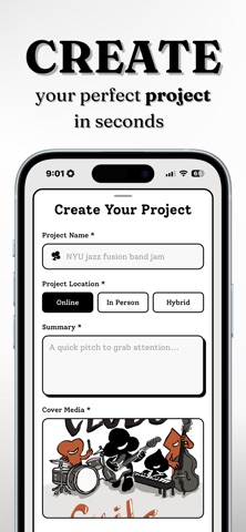 Clubs. Create & Join Projects Screenshot 2 of 6