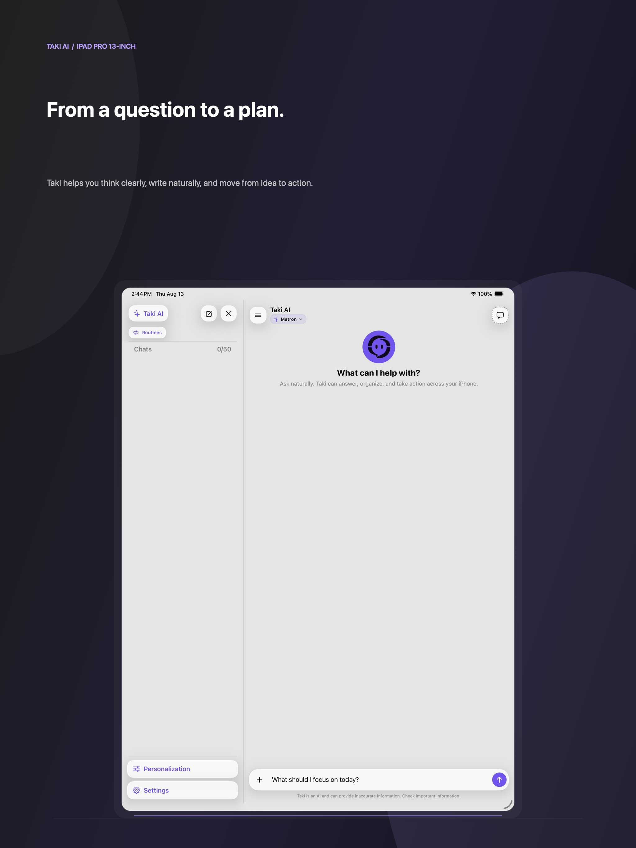 Taki AI Assistant screenshot 10