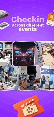 MeraEvents Check-In screenshot