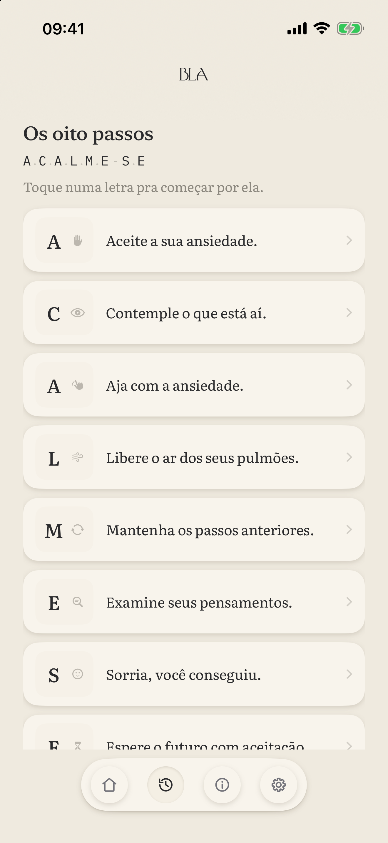 Acalme-se screenshot 2