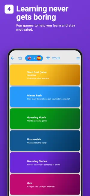 Qlango: Learn 80+ Languages screenshot 4