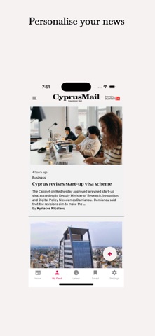 Cyprus Mail App App Store screenshot 3