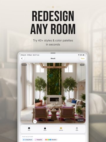 Interior AI - Room Design ipad screenshot 4