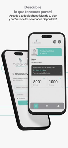 INNOVÃRE Fitness Center screenshot