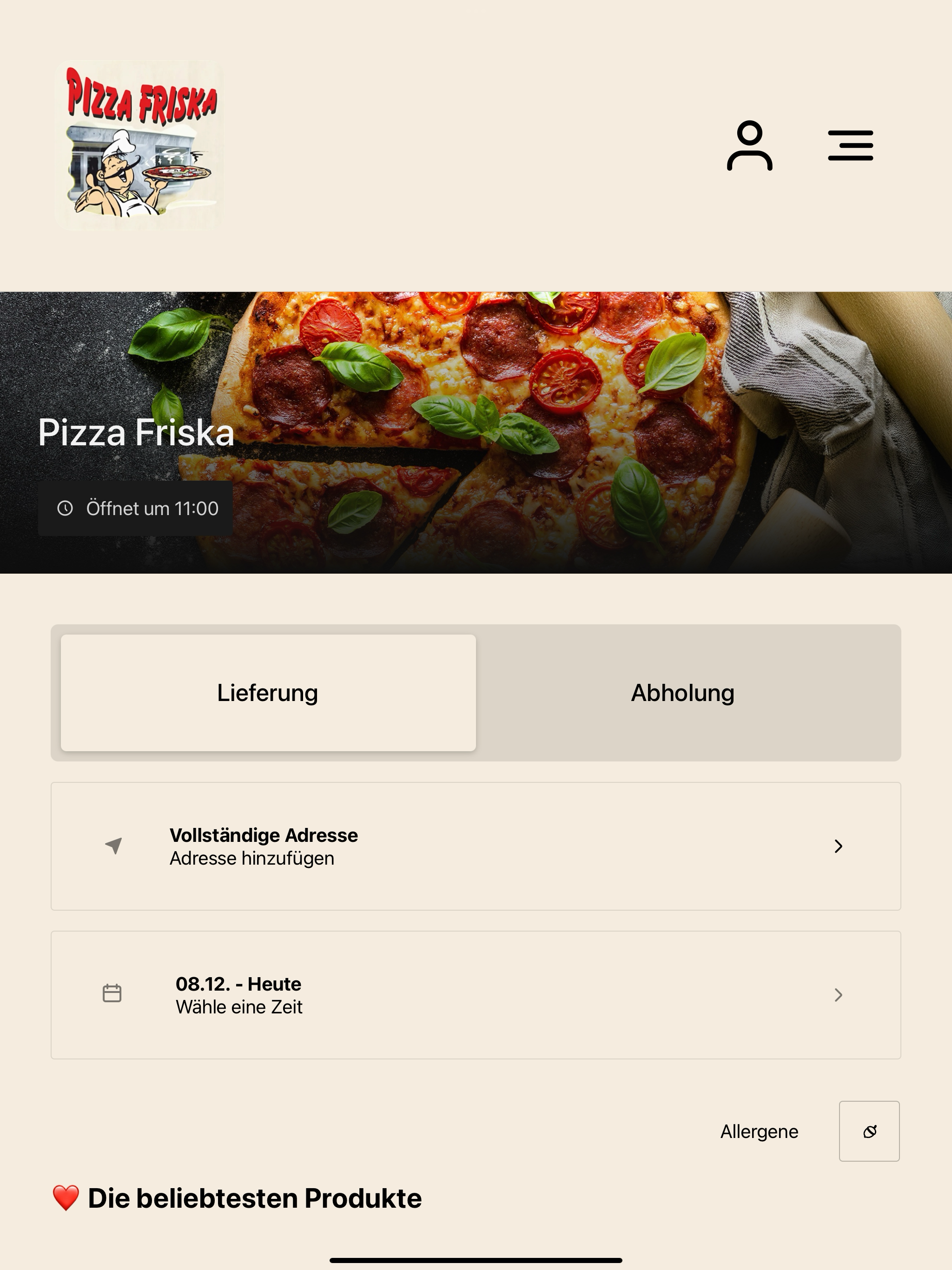 Pizza Friska