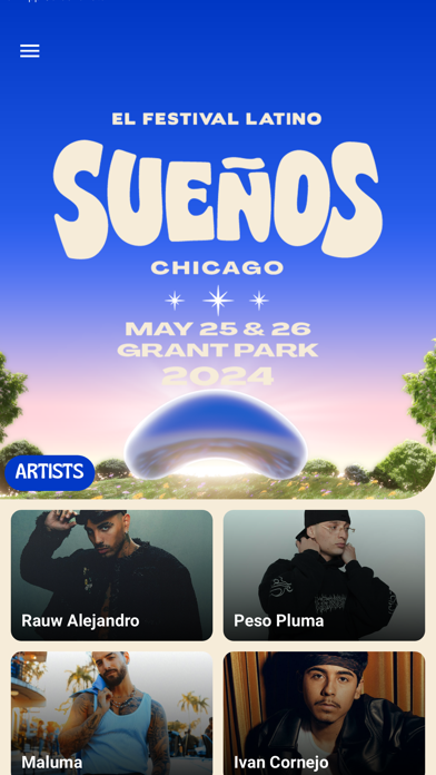 Sueños Music Festival Screenshot