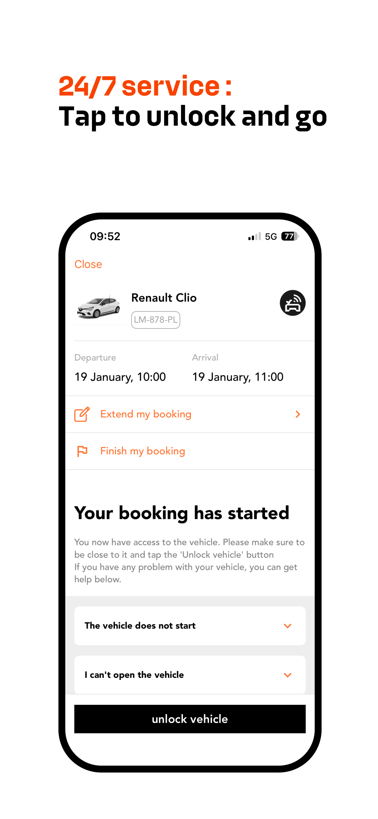 Mobilize Share – Car rental screenshot 4