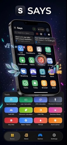 Says: 日常规划与习惯 screenshot