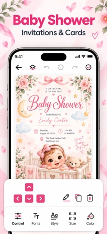 Invitation Maker Card Design Screenshot 4 of 6