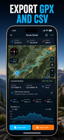 Current Location GPS Coords Screenshot 9 of 10