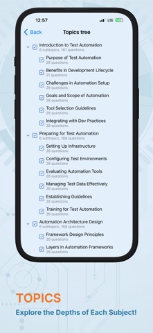 ISTQB Automation Engineering iPhone screenshot