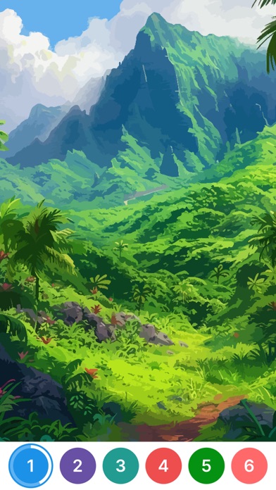 Oil Color: Paint By Number Screenshot