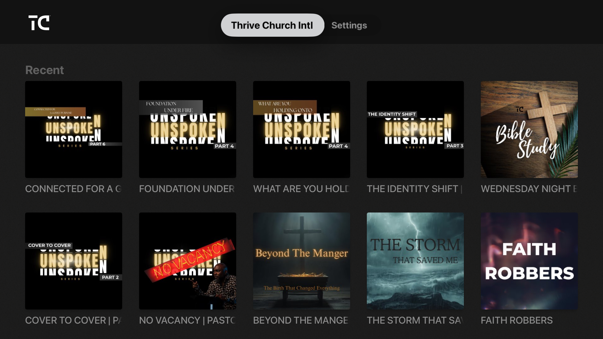 Thrive Church Intl