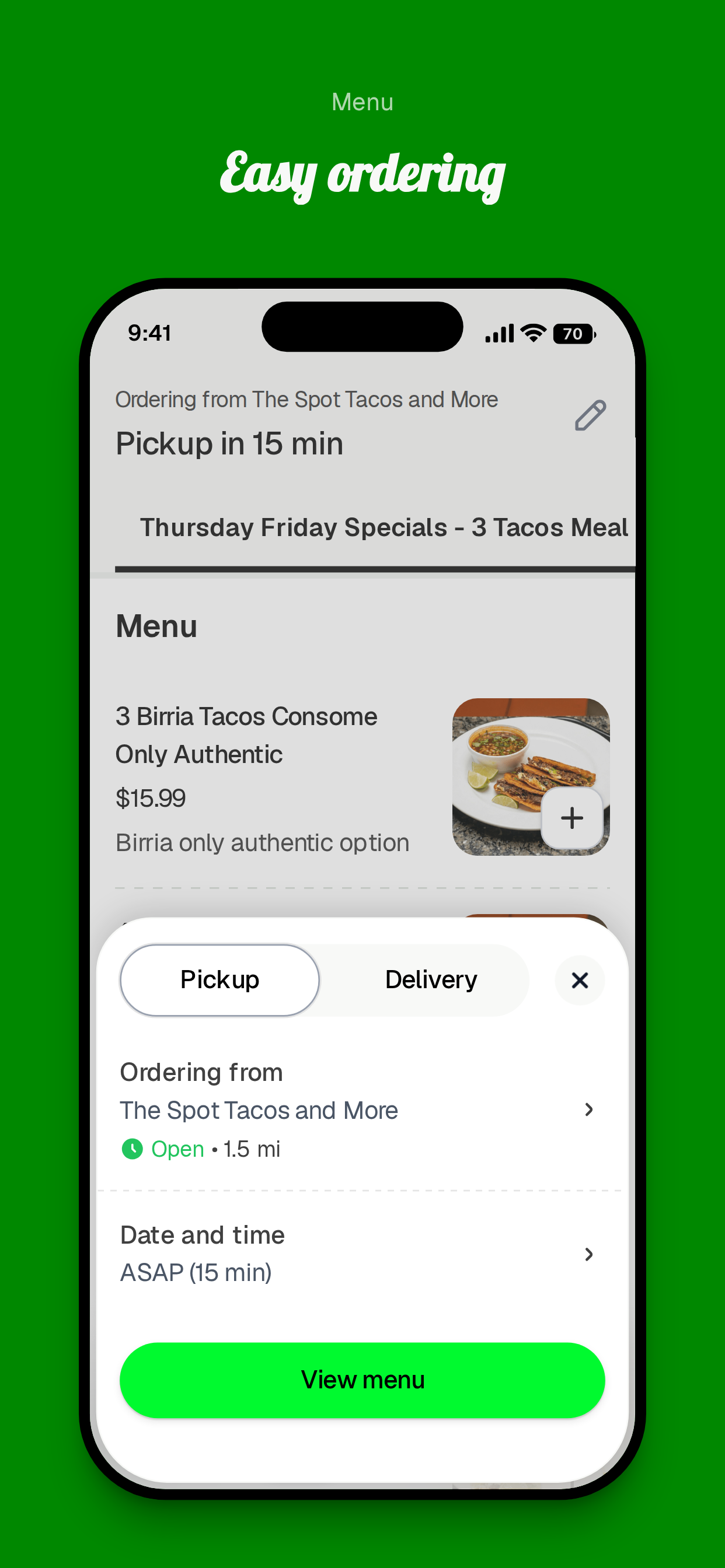 The Spot Tacos and More screenshot 3