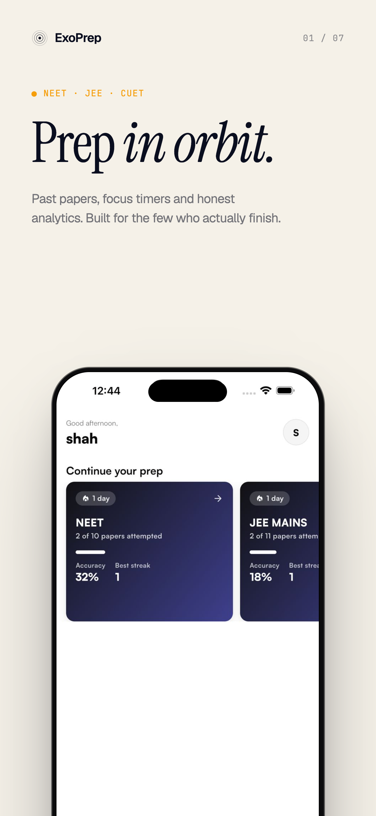 ExoPrep: PYQ NEET JEE Prep