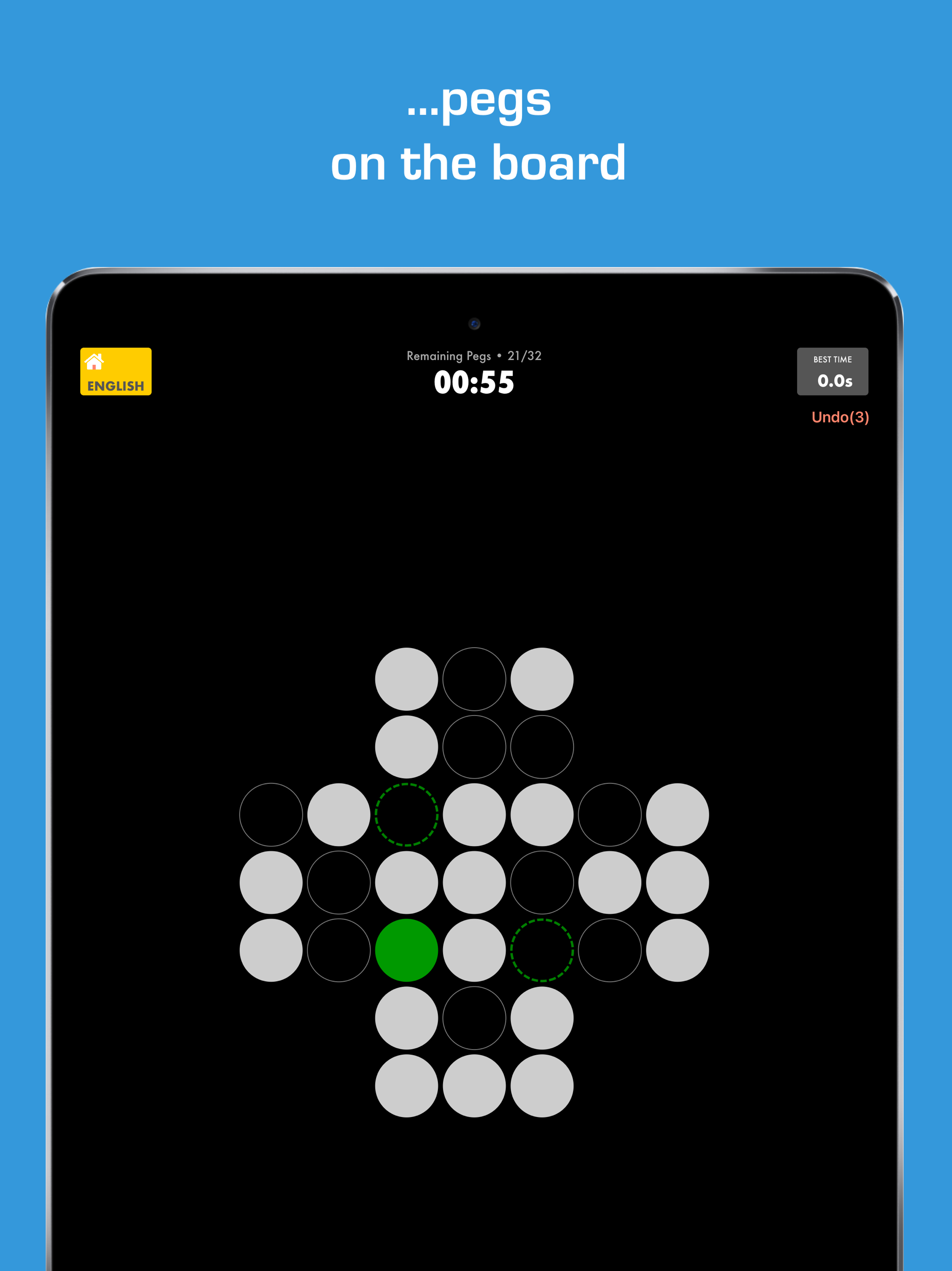 Peg Solitaire Unlimited