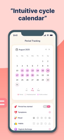 Period Cycle Calculator screenshot