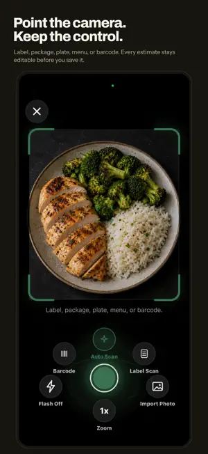 PlateStack: Food & Workout Log screenshot 2