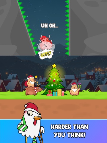 Chicken Jump Fun Challenge iPad screenshot