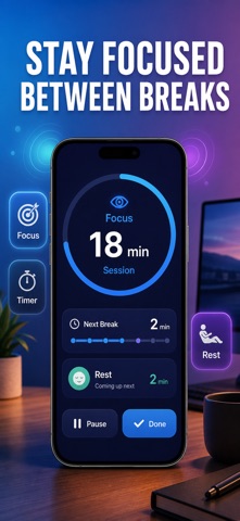 Eye Break Timer: 20-20-20 Screenshot 7 of 10