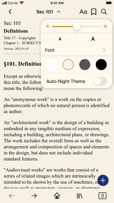 Screenshot #3 pour USC 17 - Copyrights