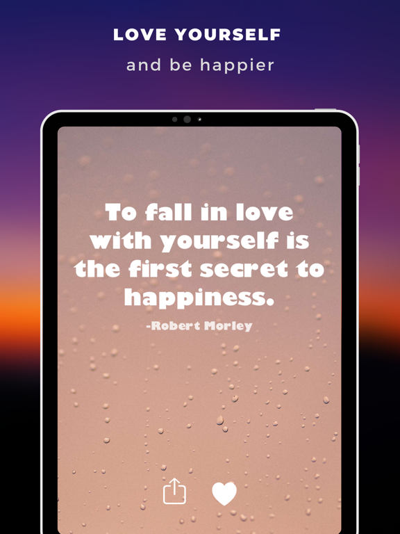 Motivation - Inspiring Quotes iPad screenshot 6 - Health & Fitness app