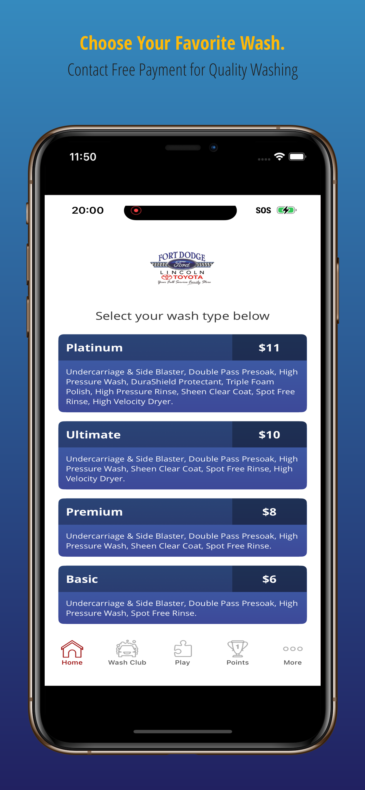 Ft Dodge Ford Toyota Car Wash