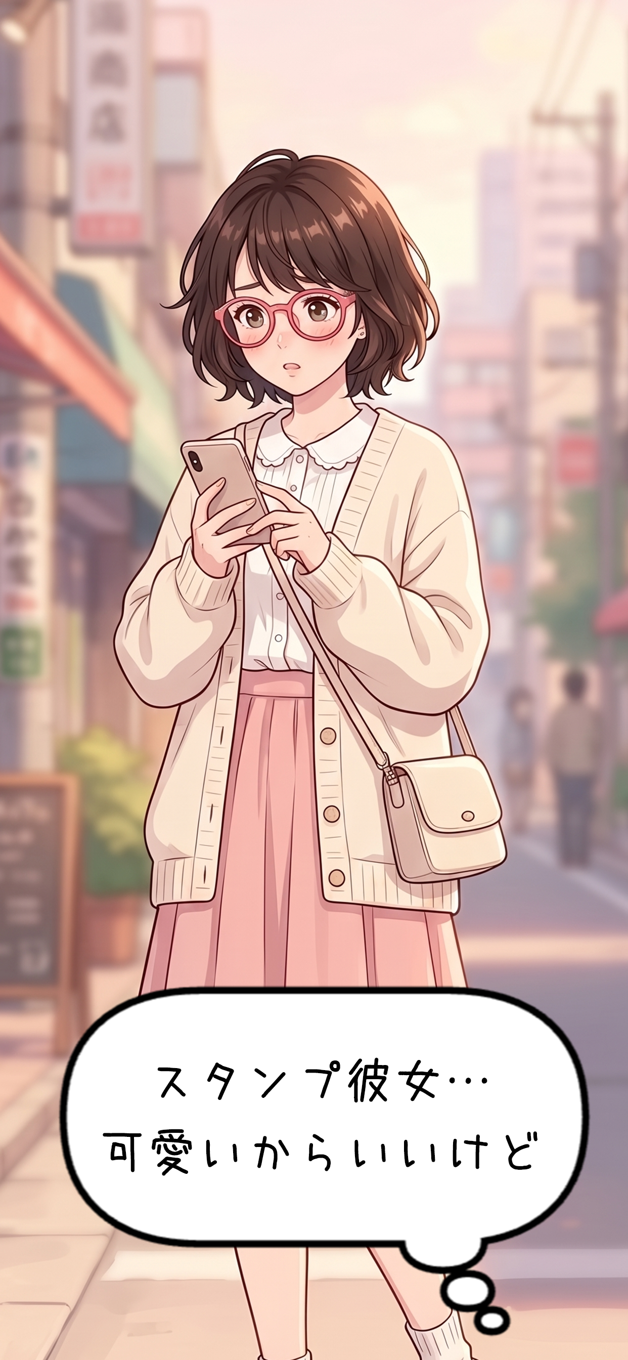 スタンプ彼女 -美少女と恋愛チャットシミュレーション