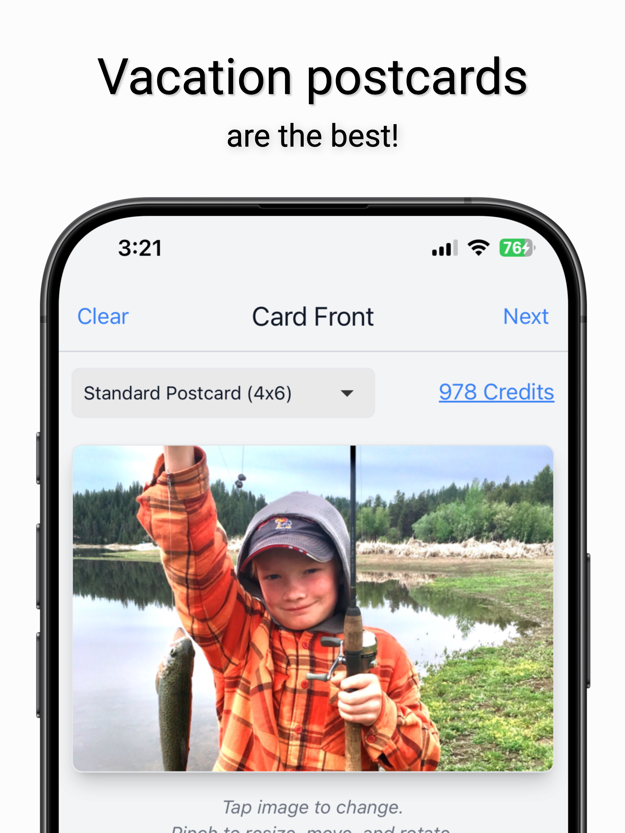 Postcard App by SnapShot