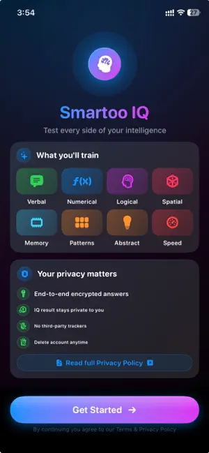 Smartoo: IQ Test & Brain Train screenshot 2